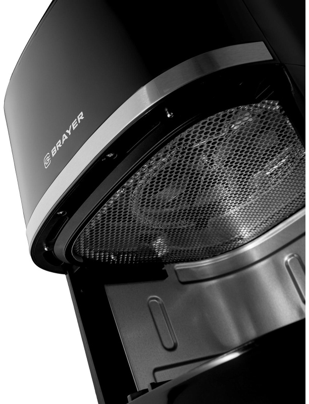 Аэрогриль BRAYER 2033BR,1350 Вт,6л,t.200С,съем.реш.таймер,LCD-дисп,8 прогр