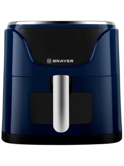 Аэрогриль BRAYER 2036BR,1500 Вт,5л, t.200С,съем.реш,таймер,LCD-дисп,7 прогр