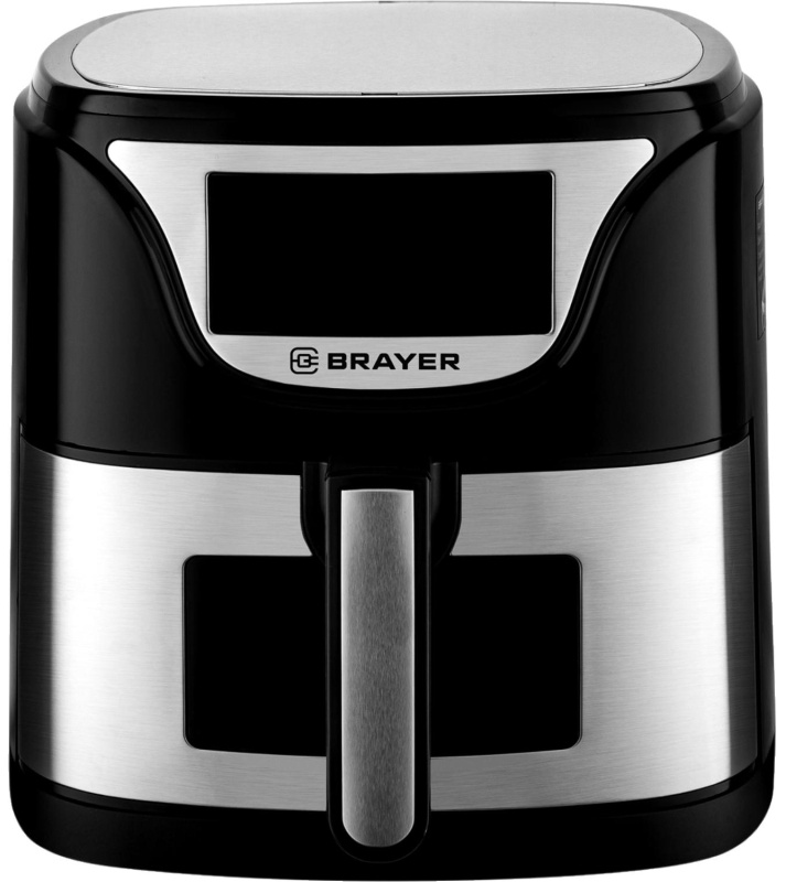 Аэрогриль BRAYER 2037BR,1500Вт,5л,t.200С,съем.реш,таймер,LCD-дисп,7 прогр