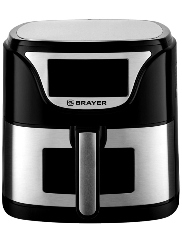 Аэрогриль BRAYER 2037BR,1500Вт,5л,t.200С,съем.реш,таймер,LCD-дисп,7 прогр