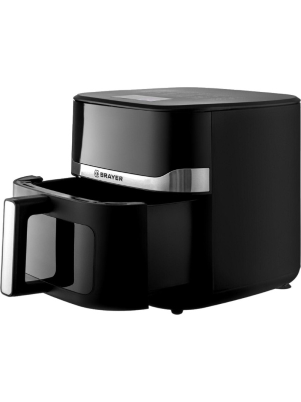 Аэрогриль BRAYER 2040BR,1800Вт,10л,t.200С,съем.реш,таймер,LCD-дисп,12прогр