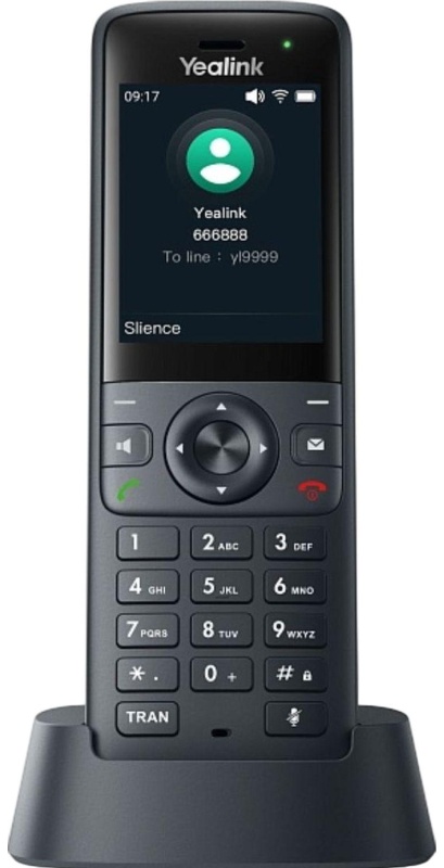 Радиотелефон Yealink AX83H,IP,экран 2.4,Wi-Fi 6,BT, 3.5mm,Type-C,SNC,HD