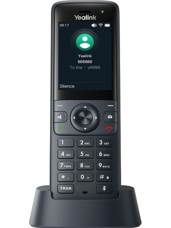 Радиотелефон Yealink AX83H,IP,экран 2.4,Wi-Fi 6,BT, 3.5mm,Type-C,SNC,HD
