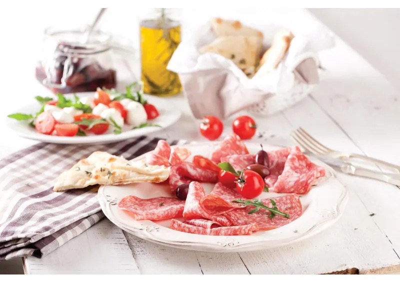 Колбаса Клинский Испанская сырокопченая нарезка 85г