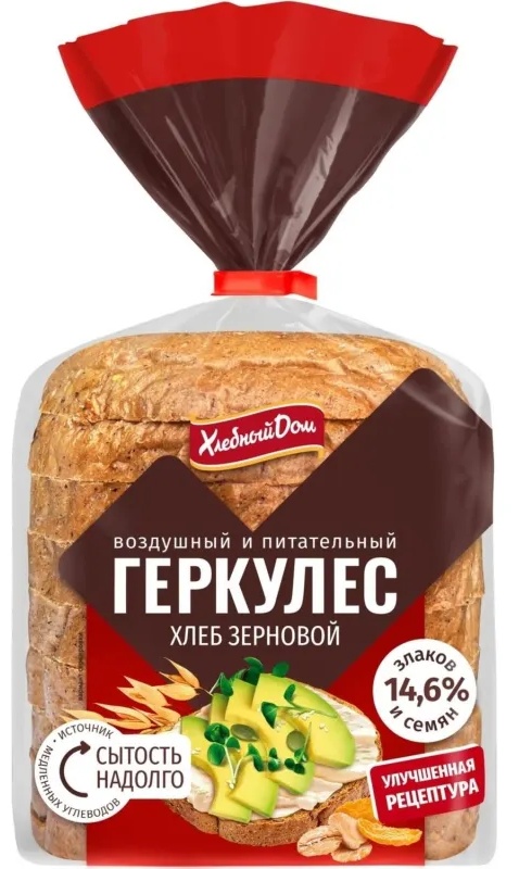 Хлеб Геркулес зерновой 250г