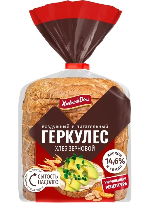 Хлеб Геркулес зерновой 250г
