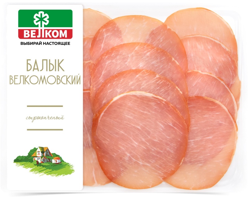 Балык Велком с/к гзс нарезка 90г