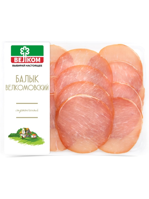 Балык Велком с/к гзс нарезка 90г