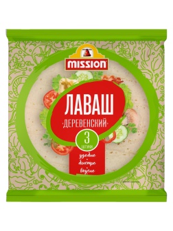Лаваш MISSION Деревенский, 3шт, 270г