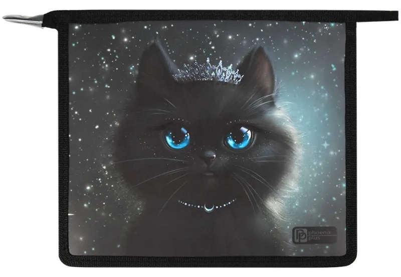 Папка для тетрадей ПРИНЦЕССА ЛУНА ,А5,1отдел,молния,дно с расширением/69297