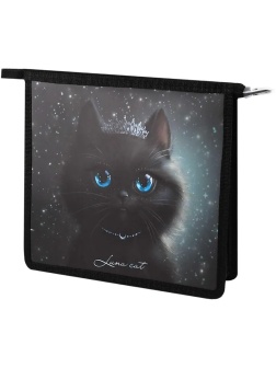 Папка для тетрадей ПРИНЦЕССА ЛУНА ,А5,1отдел,молния,дно с расширением/69297