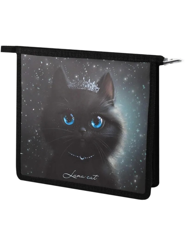 Папка для тетрадей ПРИНЦЕССА ЛУНА ,А5,1отдел,молния,дно с расширением/69297