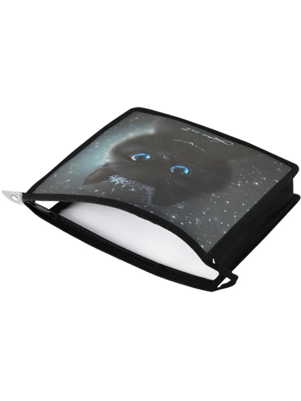 Папка для тетрадей ПРИНЦЕССА ЛУНА ,А5,1отдел,молния,дно с расширением/69297