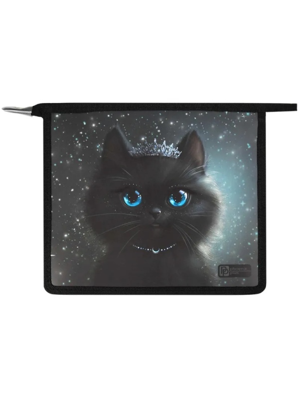 Папка для тетрадей ПРИНЦЕССА ЛУНА ,А5,1отдел,молния,дно с расширением/69297