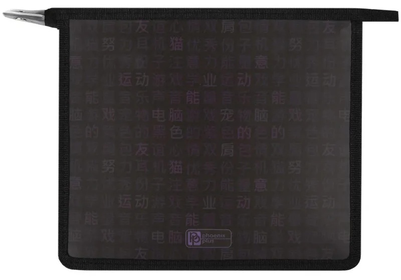 Папка для тетрадей КИБЕР АНИМЕ ,А5,1отдел,молния,дно с расширением/69298