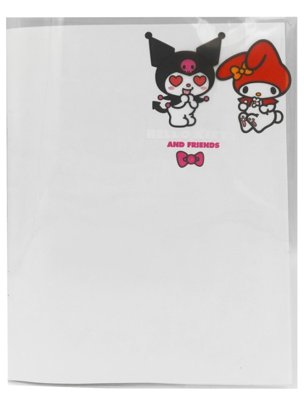 Набор обложек для тетрадей My Melody, 10 шт., 213x350, 100 мкм. 71979