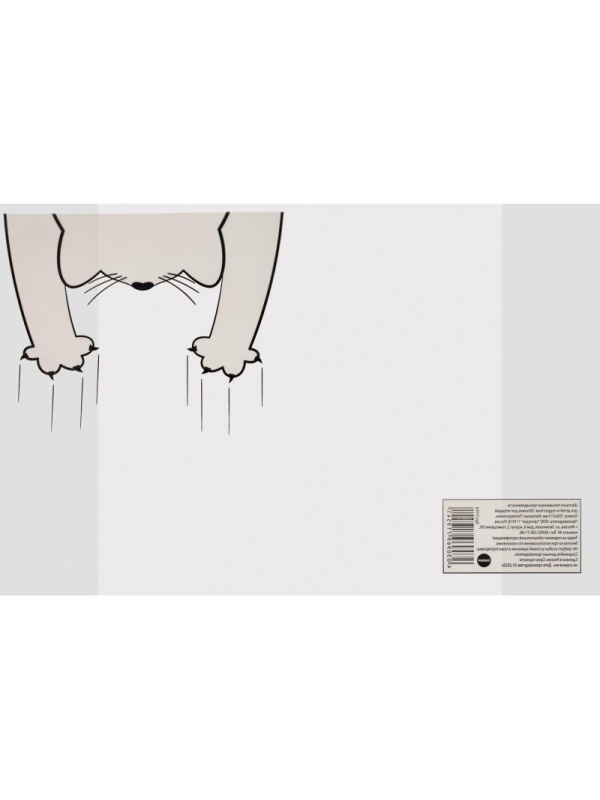Набор обложек для тетрадей Кот2, 10 шт., 213x350, 100 мкм. 72015