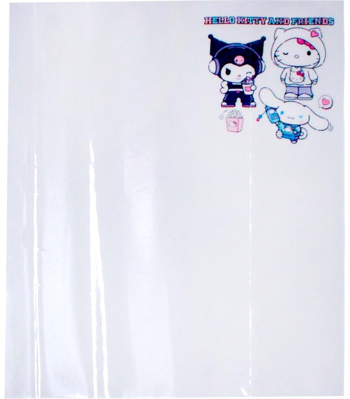 Набор обложек для тетрадей Hello Kitty, 10 шт., 213x350, 100 мкм.76823