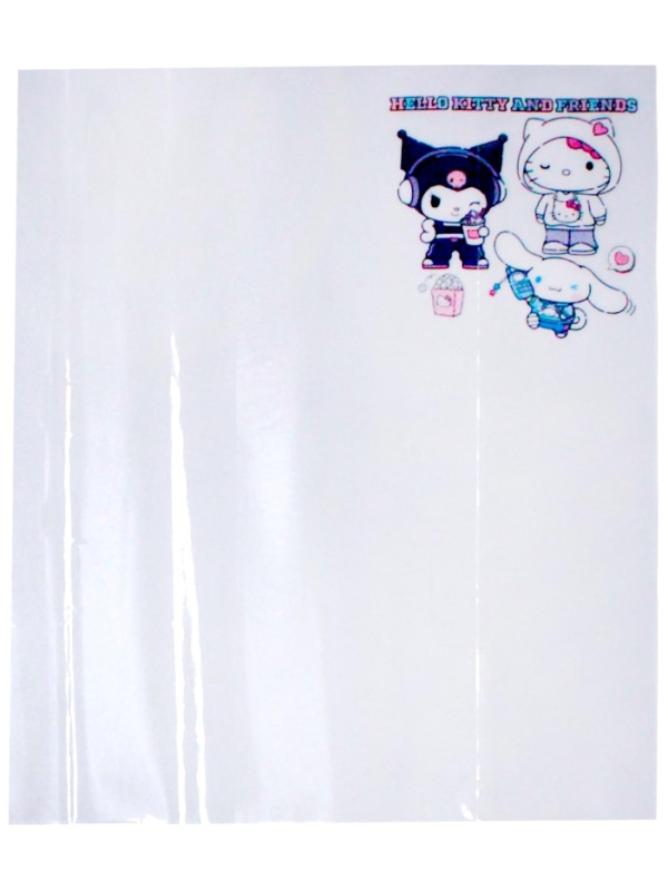 Набор обложек для тетрадей Hello Kitty, 10 шт., 213x350, 100 мкм.76823