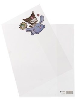 Набор обложек для тетрадей Куроми, 10 шт., 213x350, 100 мкм. 76824