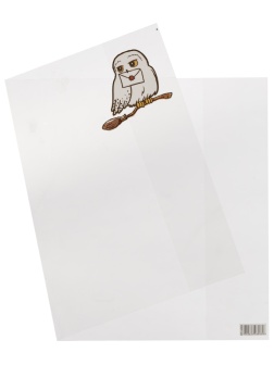 Набор обложек для тетрадей Сова, 10 шт., 213x350, 100 мкм. 76825