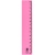 Набор чертежный ПАСТЕЛЬ РОЗОВЫЙ линейка 15см;треугольник 30,60,90град 66055