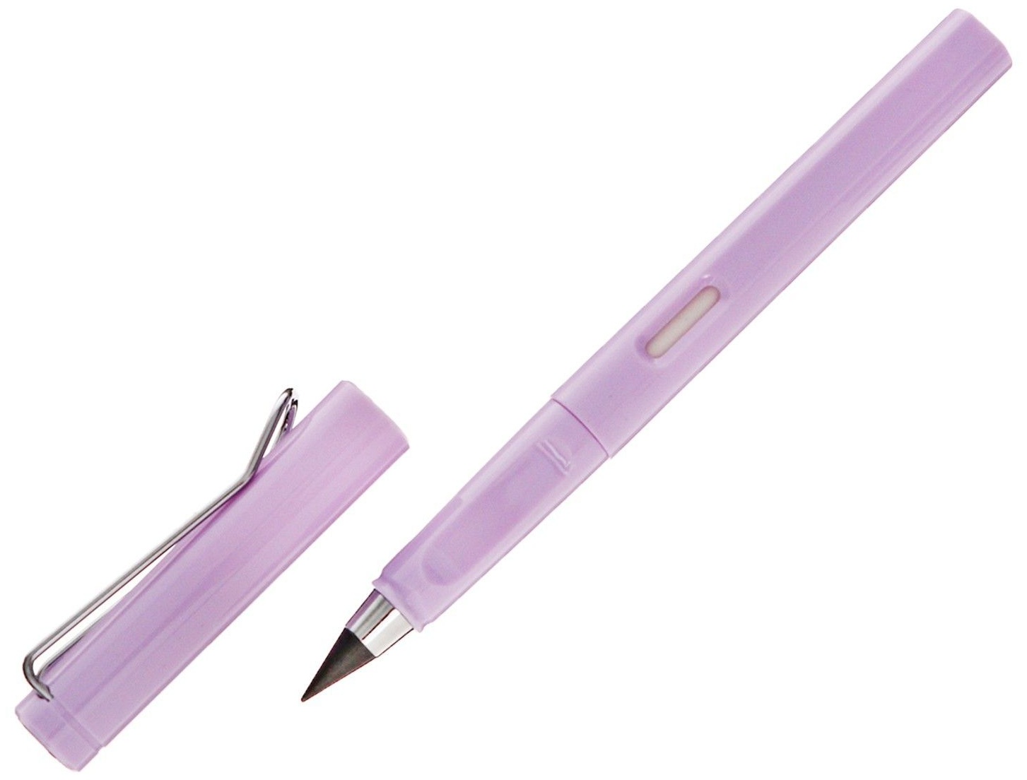 Карандаш чернографитный НВ, вечный, cиреневый, Calligrata