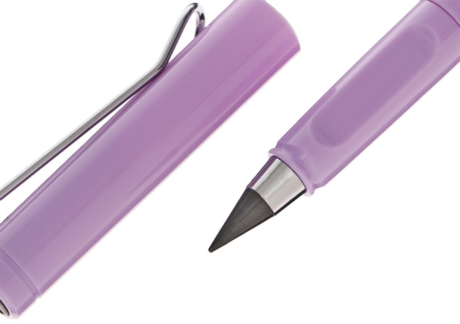 Карандаш чернографитный НВ, вечный, cиреневый, Calligrata