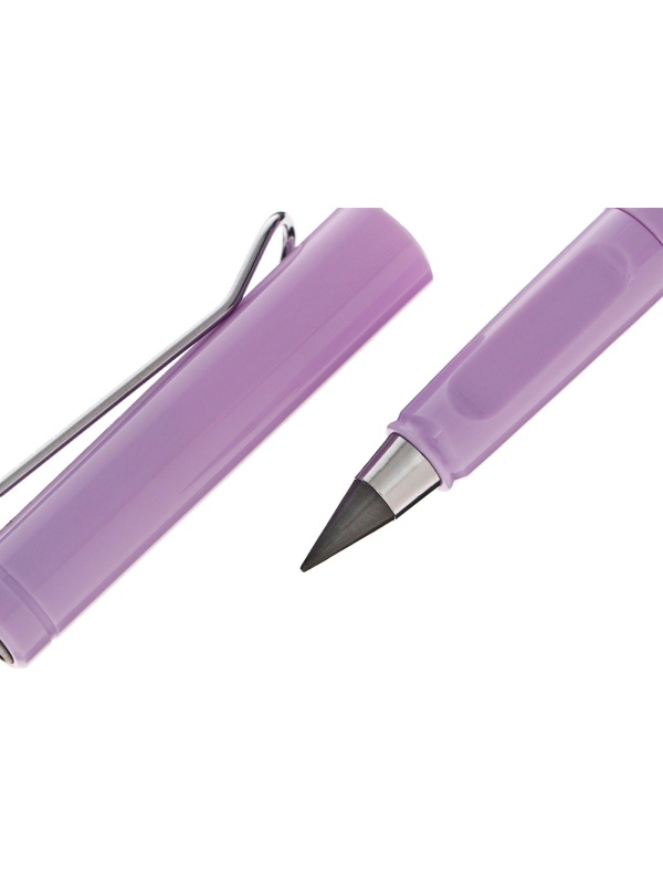 Карандаш чернографитный НВ, вечный, cиреневый, Calligrata