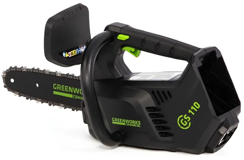 Пила цепная Электро одноручная аккум. бесщет. GreenWorks GD40TCS (2003807)