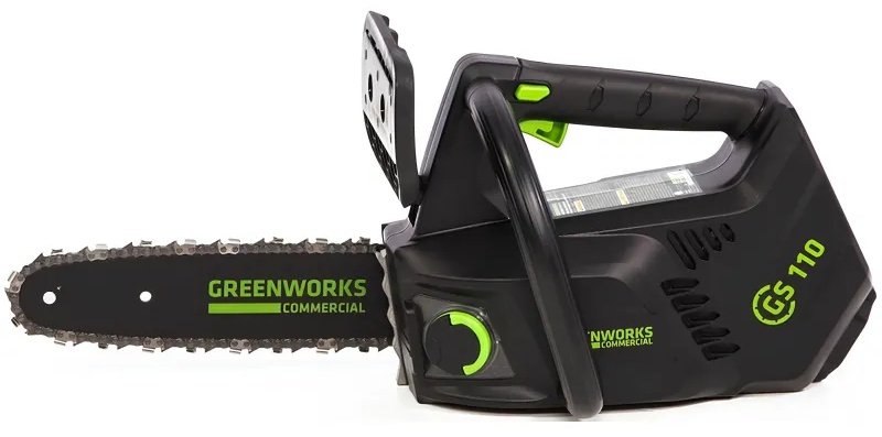 Пила цепная Электро одноручная аккум. бесщет. GreenWorks GD40TCS (2003807)