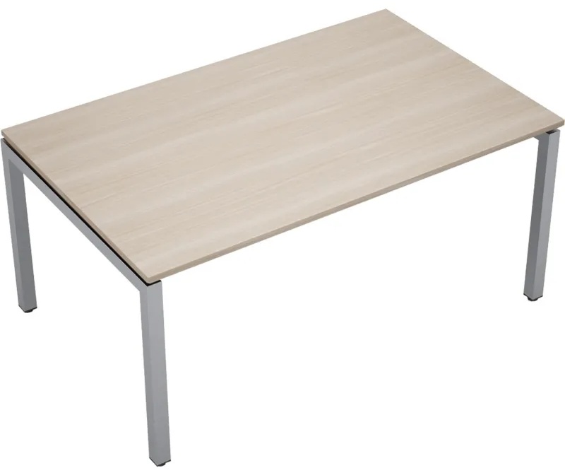 Стол Avance для переговоров 6МП.504 1600х1000х750 шамони светлый/алюм.матов