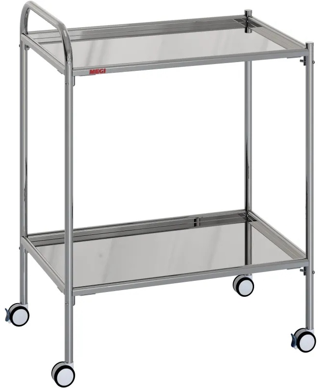 Стол MEG_процедурный с двумя полками 4Hospitals МСК-5501