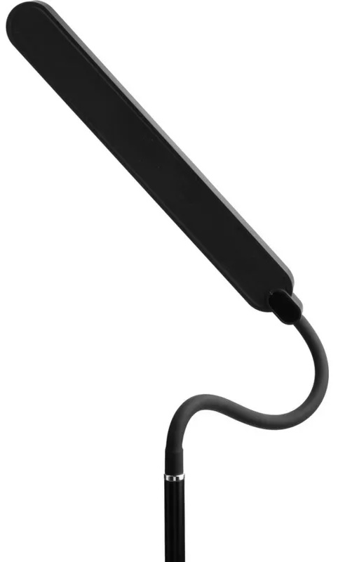 Торшер Ultraflash UF-830 C02 черн. LED 12Вт, 4500К, 3ур.ярк