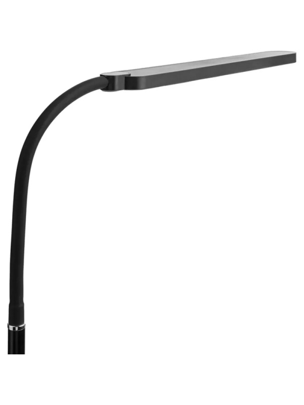 Торшер Ultraflash UF-830 C02 черн. LED 12Вт, 4500К, 3ур.ярк