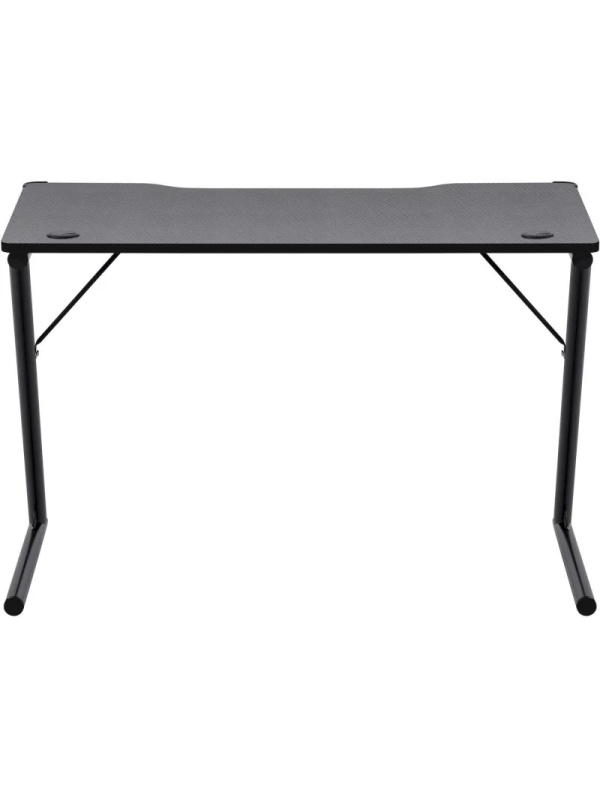 Стол компьютерный DF_игровой Ferox подвес кружк+гарн,черн,МДФ,RGB