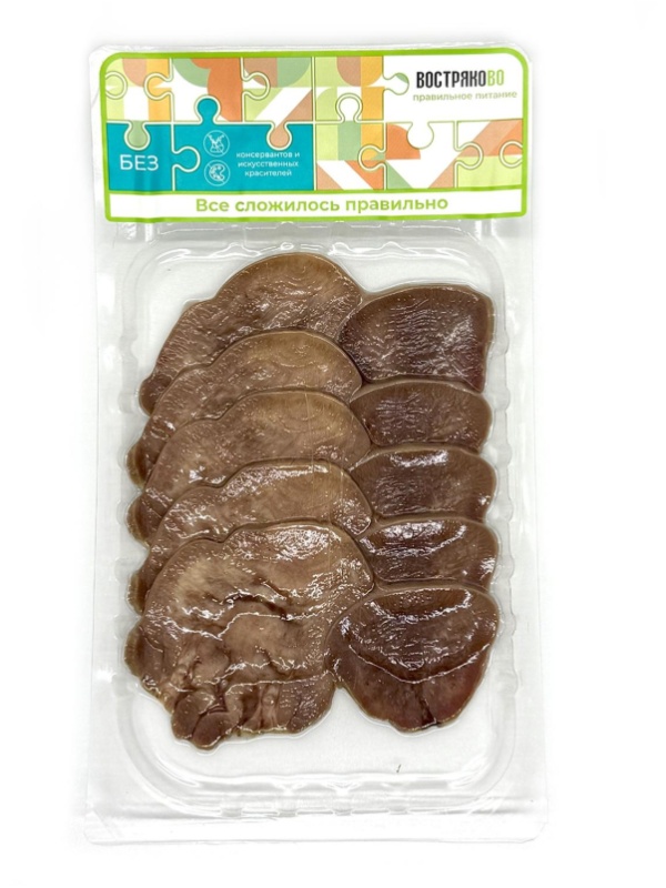 Мясные деликатесы Язык говяжий вареный Традиционный с/н в/у г/я 100г