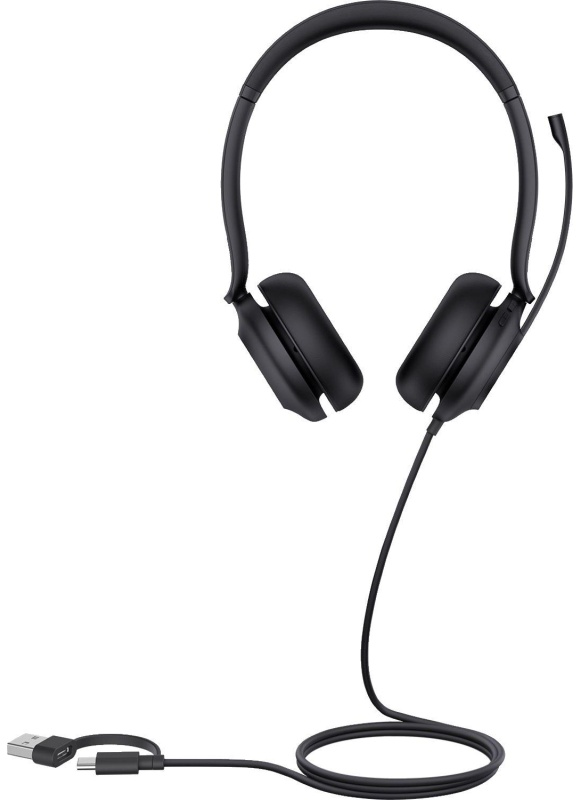 Гарнитура Yealink UH35 dual UC USB-C/A, головная