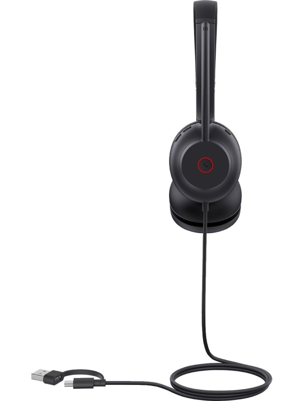 Гарнитура Yealink UH35 dual UC USB-C/A, головная