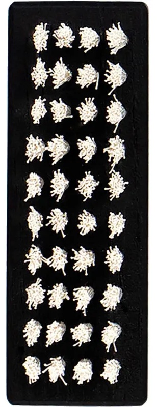 Щетка для кроссовок с иксусственной щетиной: 89х30х40мм 50500