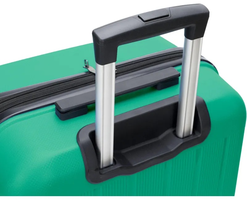 Чемодан TORBER В Отпуск,ярко-бирюз,полипропилен,65,5х43,5х26см,62л,T1907T-M