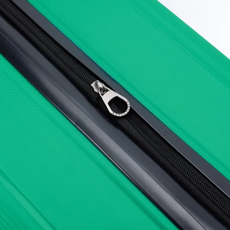 Чемодан TORBER В Отпуск,ярко-бирюз,полипропилен,65,5х43,5х26см,62л,T1907T-M