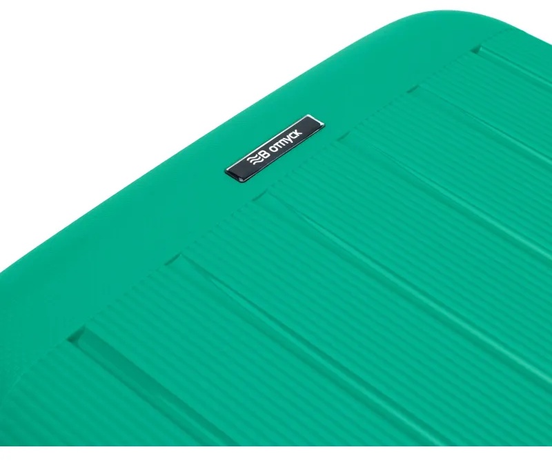 Чемодан TORBER В Отпуск,ярко-бирюз,полипропилен,65,5х43,5х26см,62л,T1907T-M