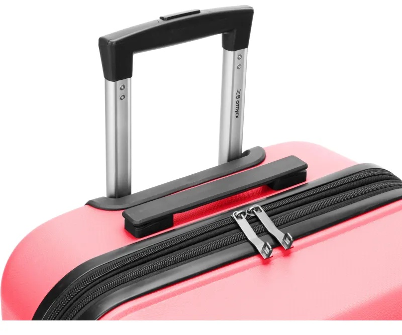 Чемодан TORBER В Отпуск, ярко-розо,полипропилен,65,5х43,5х26см,62л,T1907C-M