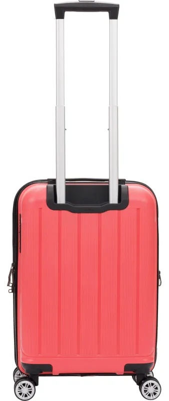 Чемодан TORBER В Отпуск, ярко-розо,полипропилен,65,5х43,5х26см,62л,T1907C-M