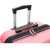 Чемодан TORBER В Отпуск, ярко-розо,полипропилен,65,5х43,5х26см,62л,T1907C-M