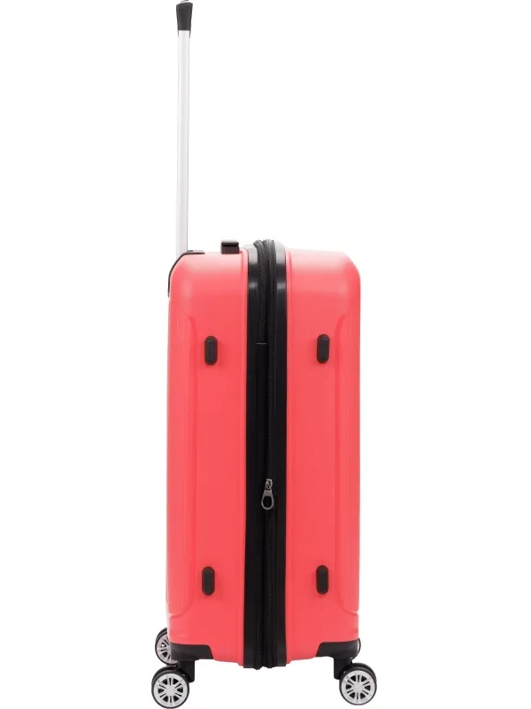 Чемодан TORBER В Отпуск, ярко-розо,полипропилен,65,5х43,5х26см,62л,T1907C-M