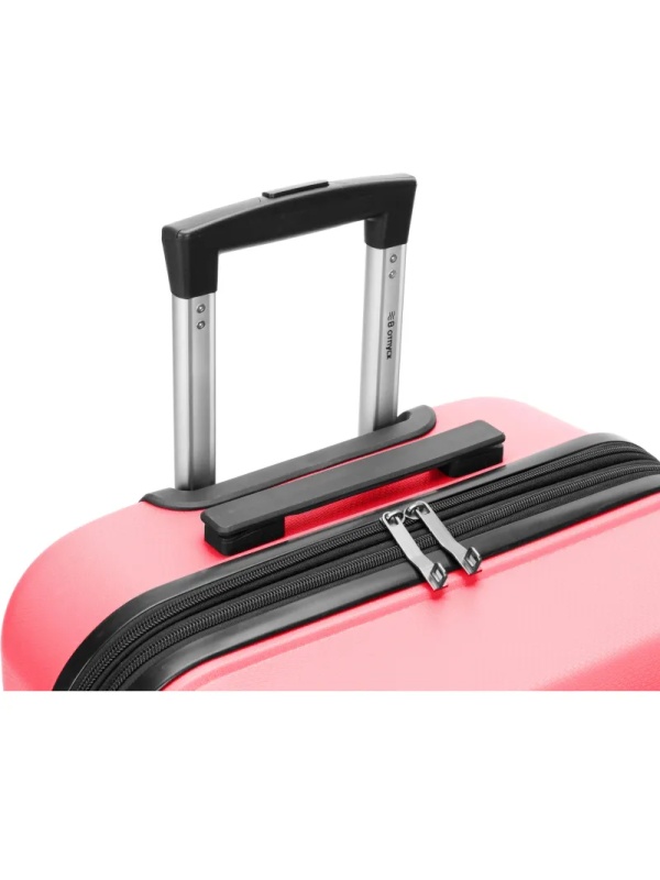 Чемодан TORBER В Отпуск, ярко-розо,полипропилен,65,5х43,5х26см,62л,T1907C-M