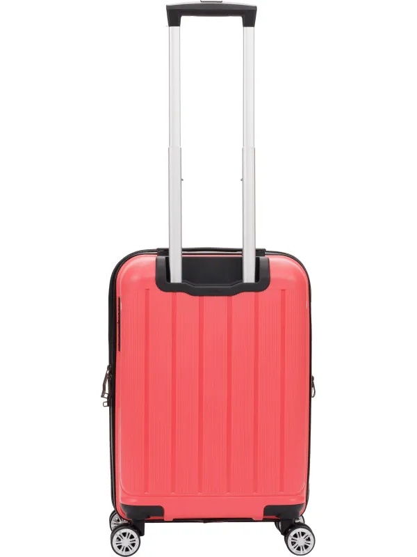 Чемодан TORBER В Отпуск, ярко-розо,полипропилен,65,5х43,5х26см,62л,T1907C-M