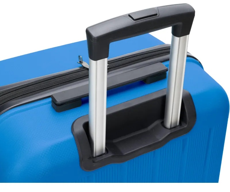 Чемодан TORBER В Отпуск, ярко-син,полипропилен,65,5х43,5х26см,62л, T1907B-M